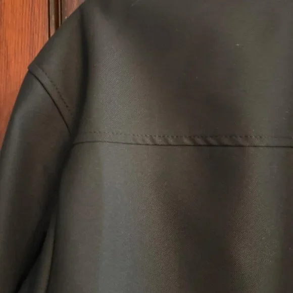 ZARA - BOXY FIT OVERSHIRT - SZ MEDIUM - Picture 4 of 6